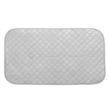 Nappe de Repassage 48x85 CM  En Coton Tissu Table  Repasser Épaisse Pliable Gris
