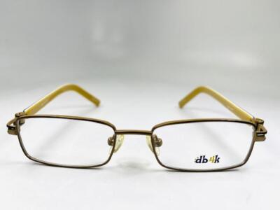 New Kids db4k by Europa FLASH 01 Brown & Cocoa Eyeglasses 46/16/125 DB4K Europa Flash COL.01 46-16-125 Light Brown Full Rim  main image 3
