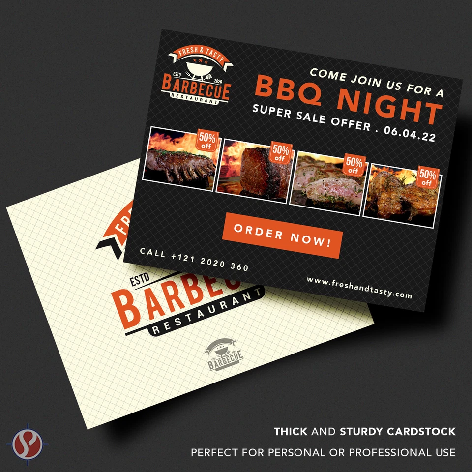 Tarjetas y sobres planos en blanco crema/natural/blanco roto - 50 por paquete Foto 2 de 4