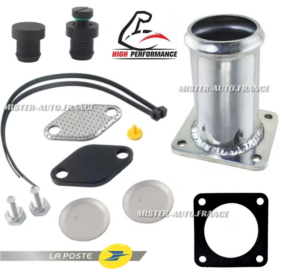 KIT DE SUPPRESSION VANNE EGR + BOUCHON ★BMW E46 E39 E53 E83 E38 318D 320D 330D + - Photo 2/4