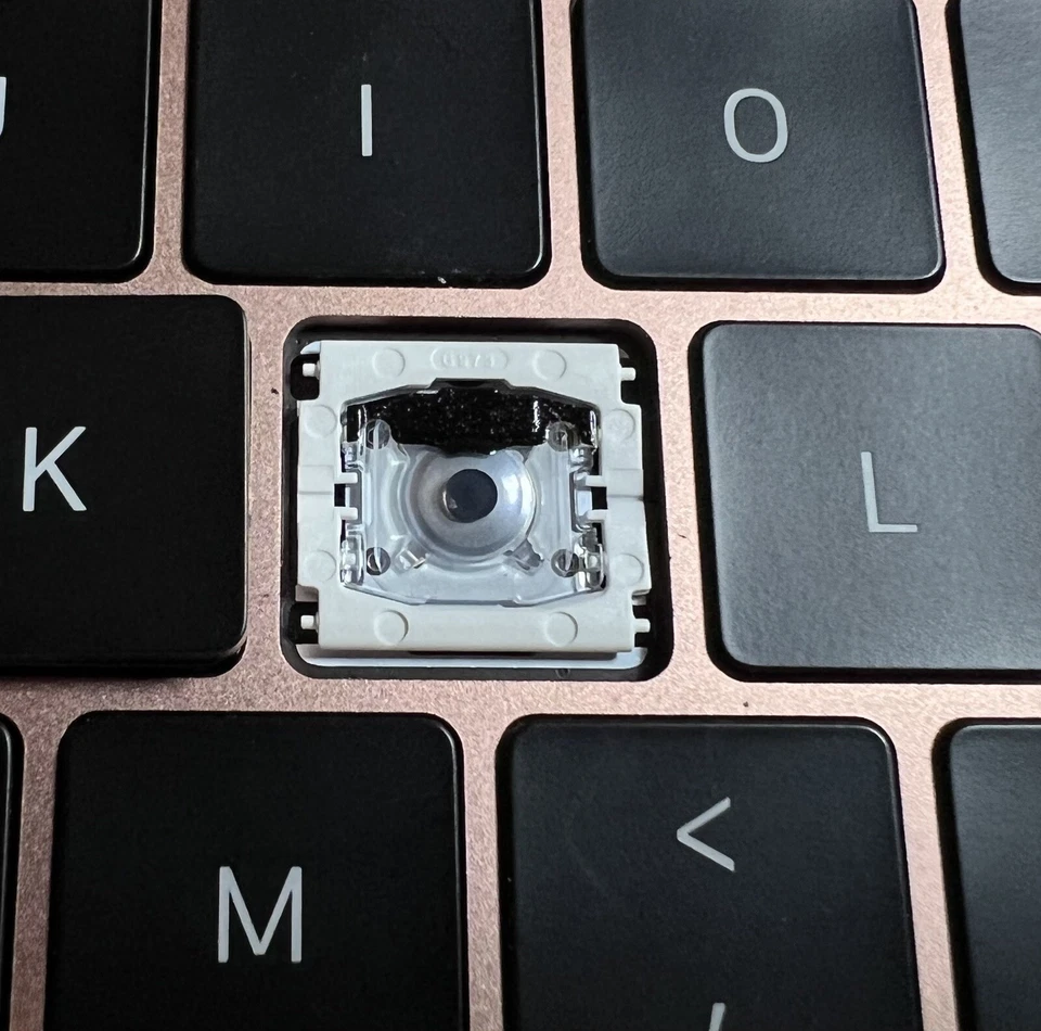 MacBook 2017 12" | A1534 | LAPTOP KEYBOARD SINGLE REPLACEMENT KEYCAPS KEYS - Image 4 of 4