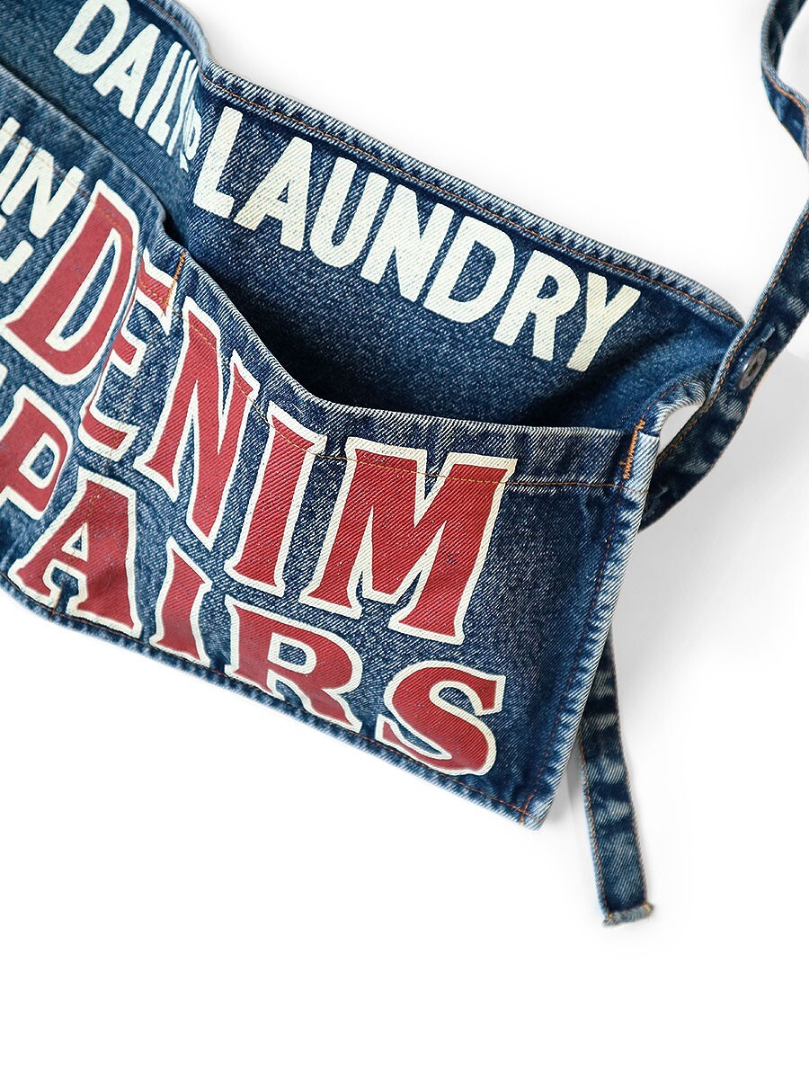 ASK availability First) Kapital 13oz Denim Damaged Short Ad