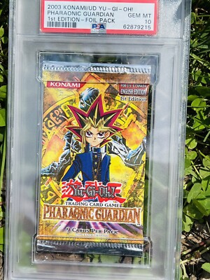 Yu-Gi-Oh! Pharaonic Guardian 1st Edition 2003 Booster Pack