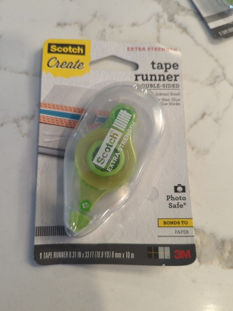 Scotch Tape Runner Extra Strength .31 in x 11 yd (055-ES-CFT)