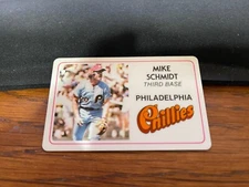 1981 Perma-Graphic Credit Cards #2 Mike Schmidt