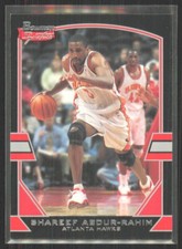 2003-04 Bowman Signature Shareef Abdur-Rahim Atlanta Hawks #29