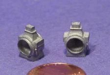 O/On3/On30 SMALL LOCOMOTIVE HEADLIGHTS WISEMAN MODEL SERVICES DETAIL PART O211 