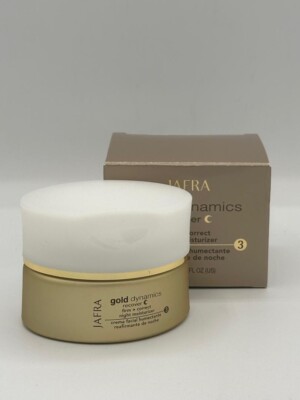 Jafra Gold Dynamics Firm + Correct Night Moisturizer 1.7 fl. oz.