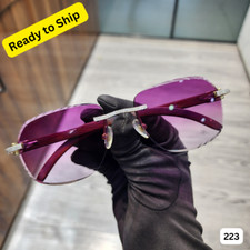 Highest Quality Craftsmanship VVS D Color Moissanite Glasses For Rapper