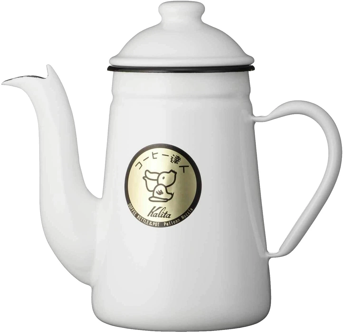 Calderas de té blanco esmaltado