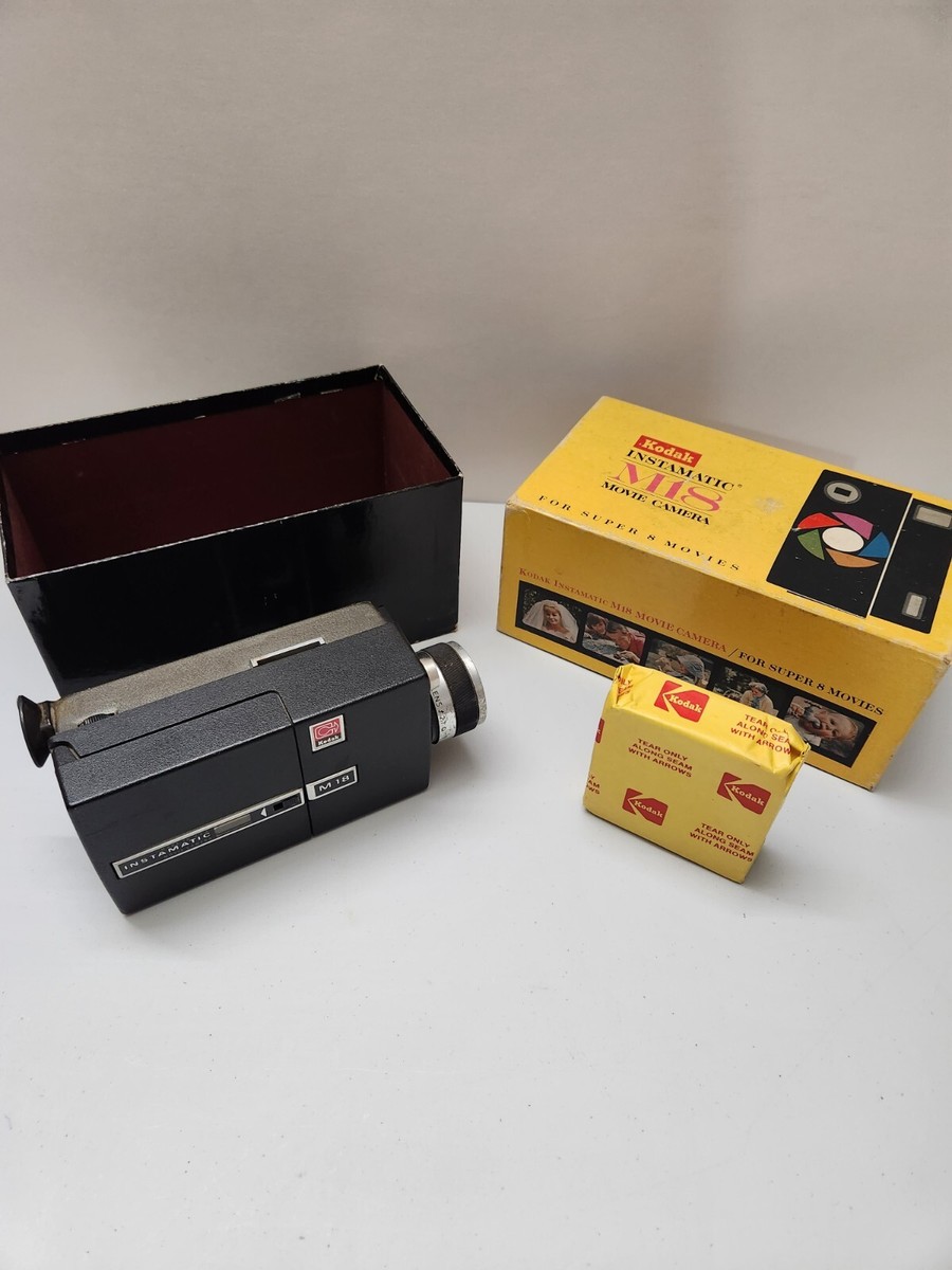 Vintage Kodak Instamatic M18 Movie Camera Functionality Unknown