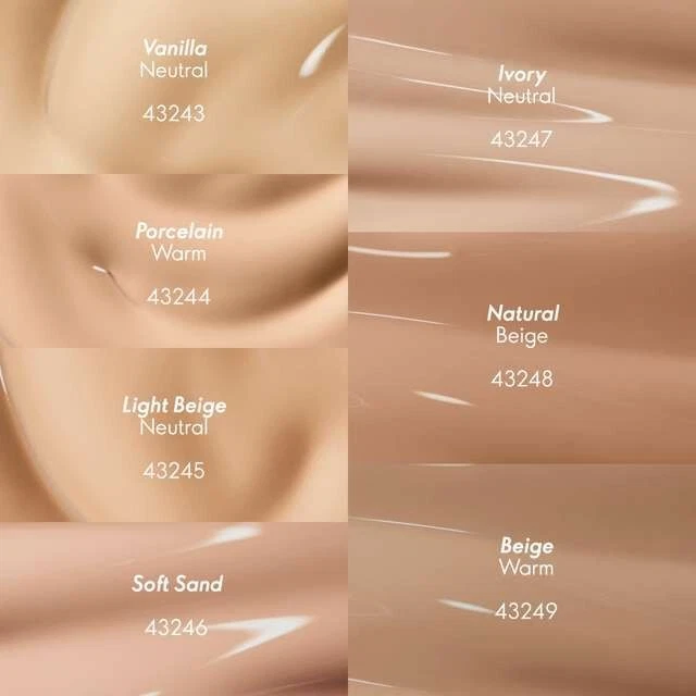 Oriflame Giordani Gold ETERNAL GLOW Foundation with Niacinamide SPF 25 - VEGAN - Image 3 of 4