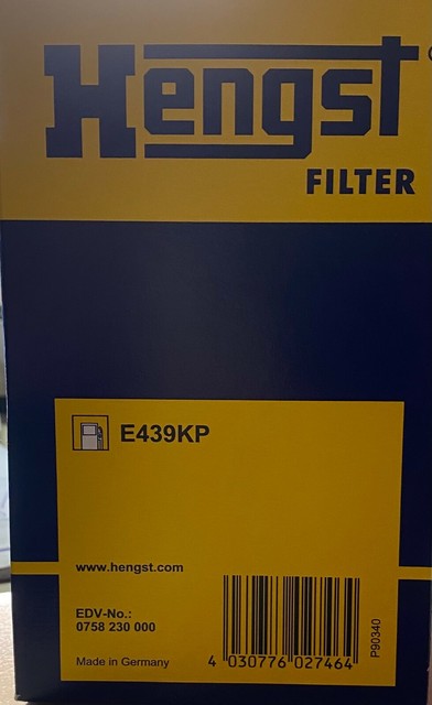HENGST FILTER Kraftstofffilter Spritfilter Kraftstoffilter E439KP