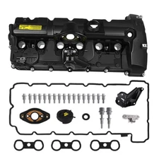 For BMW E70 E82 E90 E91 X3 X5 128i 328i 528i Z4 Valve Cover w/ Gasket &Cap& Hose
