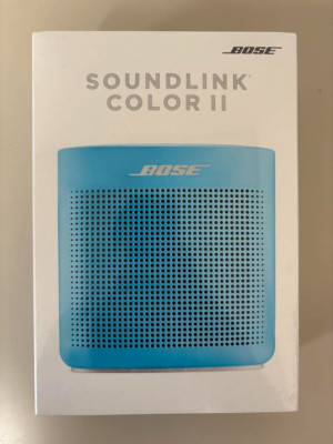 Bose SoundLink Color 2 Wireless Lautsprecher - Blau, Tropfsicher, spezielle A...