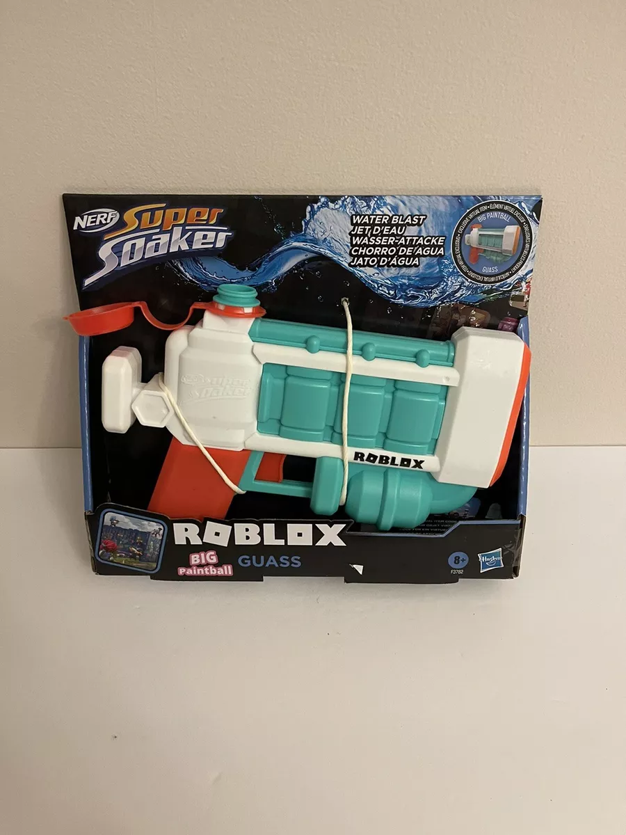 NERF Super Soaker Roblox BIG Paintball!: Guass Water Blaster