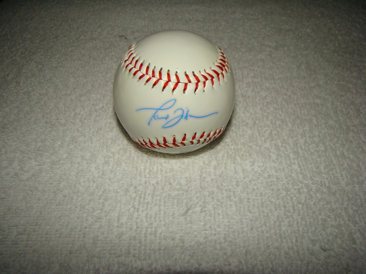 Paul Gibson Hand Signed Baseball MLB Mets Yankees Detroit Tigers