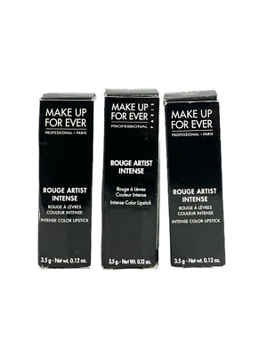 Makeup For Ever Rouge Artist Intense Color Lipstick (3.5g / 0.12oz) NEW YOU PICK