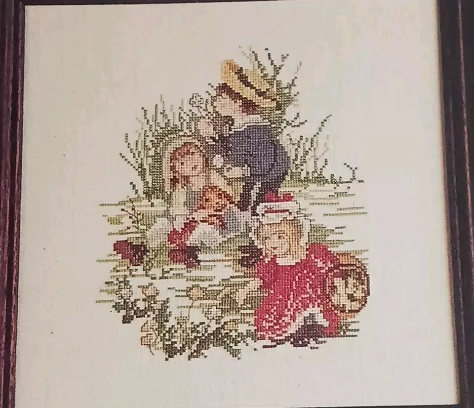 Permin of Copenhagen Nostalgia Cross Stitch 4 Childhood Designs Charts Only - Image 3 of 4