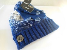 New DKNY Girls Beanie  Glove Set Tech Touch Tip One Size Knit