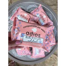 Compostable Pet Wipes 25 wipes 