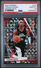 2023 PANINI PHOENIX HIEROGLYPHS #247 TERANCE MANN PSA 10