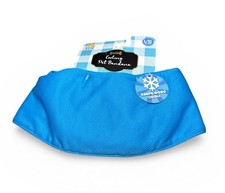 Cooling Dog Bandana L XL Blue Adjustable Pet Neck Wrap Summer