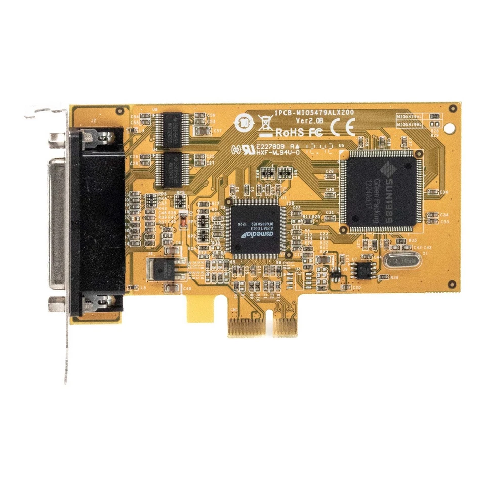 Sunix Mio5479Al Mio5479Alx200 2X Com 1X Lpt Port Low Profile Pcie Card - Image 2 of 3