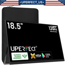 UPERFECT 18.5" 120Hz Portable Monitor Laptop Monitor USB C Gaming Display for PC