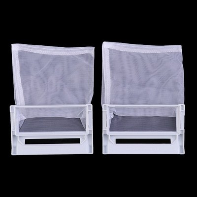 2PCSWashing Machine Lint Filter Mesh For LG Laundry Washer Hair Catcher Mesh -lk