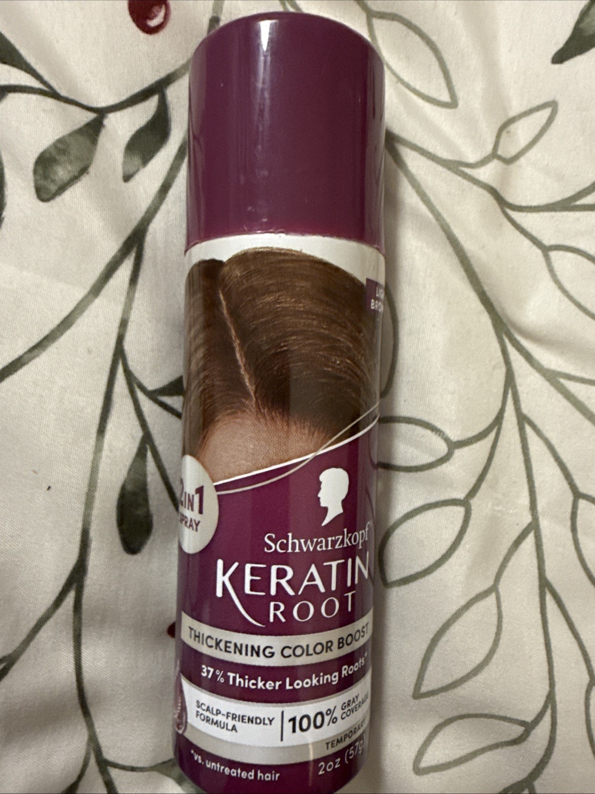 Spray, Light Brown, 2oz