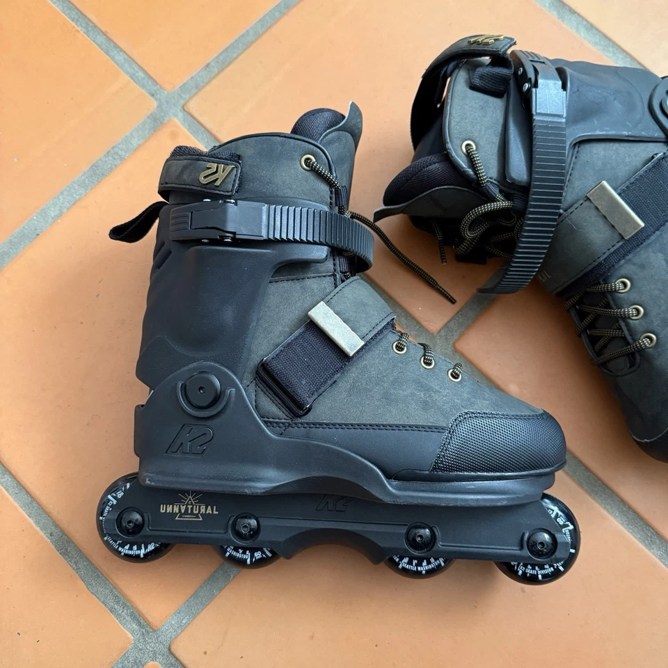 Patines en línea agresivos K2 Unnatural talla 7,5 Reino Unido 6,5 euros 40 Foto 2 de 4