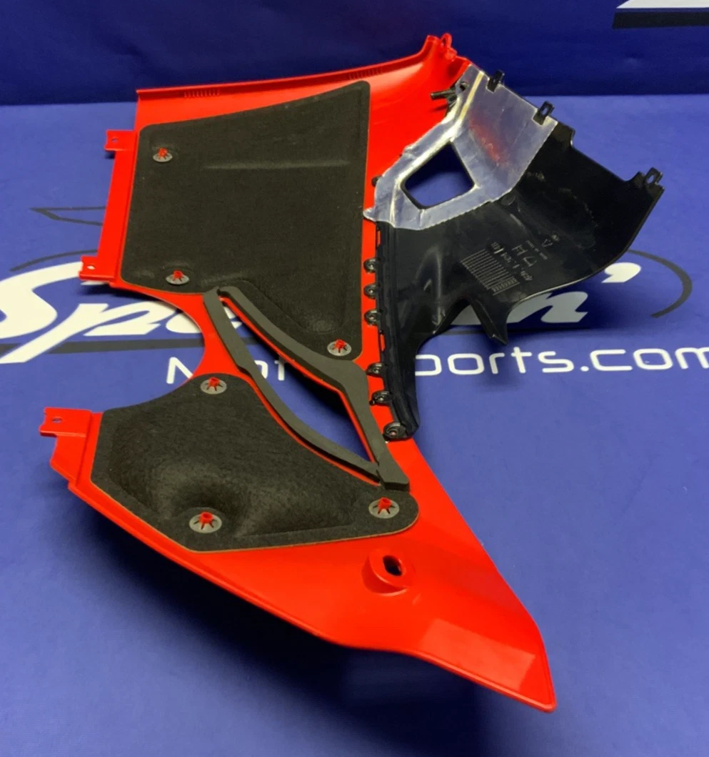 Ducati Left Lower Fairing (Anniversary Red) Panigale V4 2021 OEM 48019275BA-1
