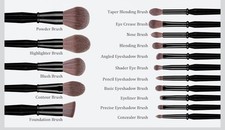 Texamo x SHEHAS makeup brush set