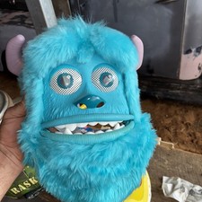 Disfraz mecánico de Halloween Monsters Inc Sulley máscara de vestir Pixar