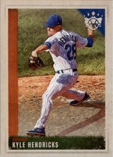 Kyle Hendricks 2022 Panini Diamond Kings #28 Chicago Cubs MLB Baseball Card