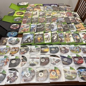 vintage Video Game Lot 80+ Microsoft xbox & xbox 360 Games Untested As Is