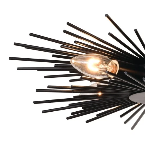 Vaxcel Lighting C0227 Nikko 4 Light 16"W Semi-Flush Ceiling - Gold - Picture 3 of 12