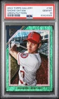 2022 Topps Gallery #190 Shohei Ohtani Green Pattern PSA 10 #/99 Low Pop