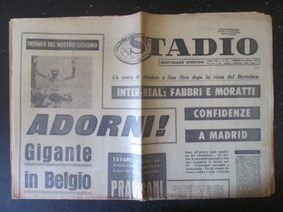 STADIO 88 1966 FABBRI MORATTI ADORNI VASOLA [TR23]