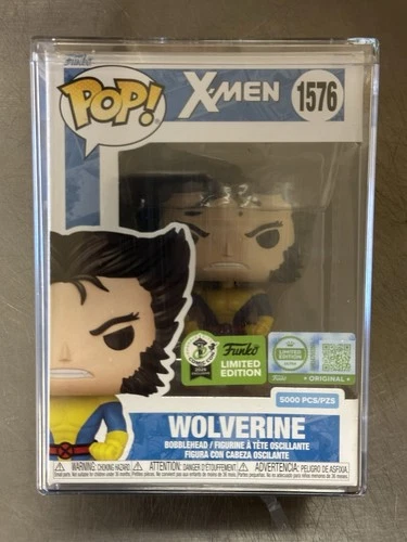 Funko Pop! Wolverine #1576 w/ Protector LE 5000 Official ECCC Sticker