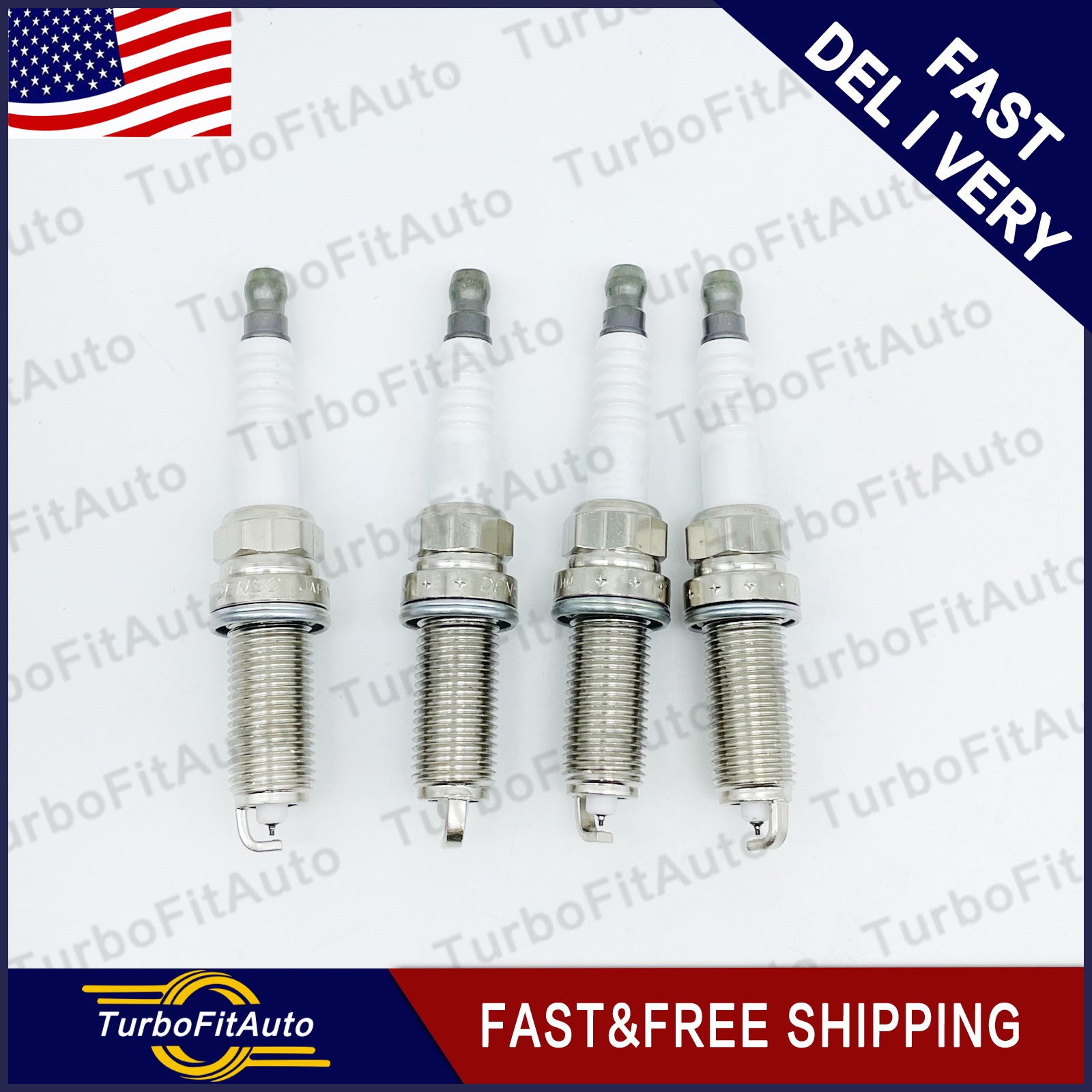4Pcs For Mazda Spark Plugs PE5R-18-110 PE5S-18-110 ZC20HPR11  OEM