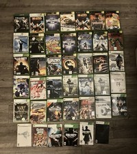Xbox 360 OEM Case & Manual Lot Mortal Kombat,...