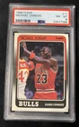PSA Graded 1988 Fleer Michael Jordan #17 Basketball Card PSA 8 NM-MT