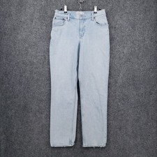 Abercrombie  Fitch Jeans Women 6 28 Blue 90s Straight Low Rise Curve Love Denim