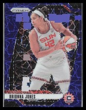 2024 Panini Prizm WNBA #27 Brionna Jones Blue Velocity Prizms