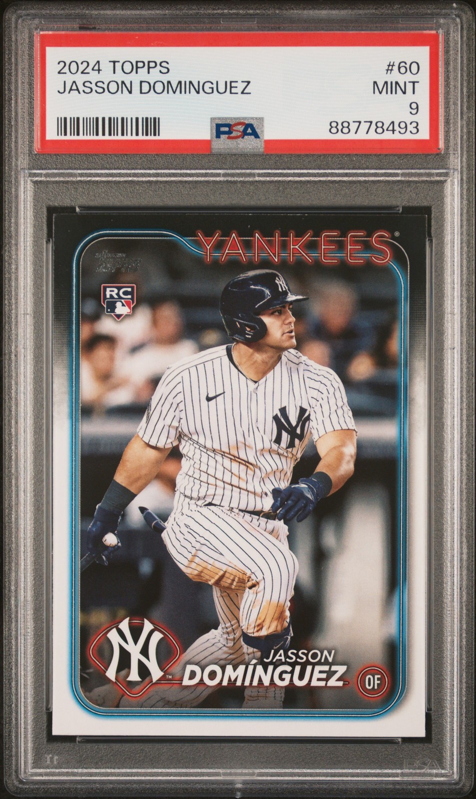 2024 TOPPS #60 JASSON DOMINGUEZ PSA 9