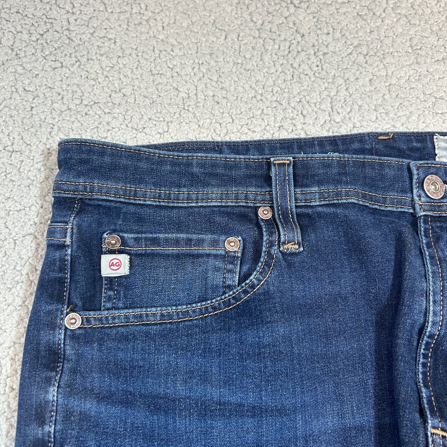 AG Jeans Men's Tellis Modern Slim Fit Dark Wash Denim Stretch 36x32 thumbnail 2