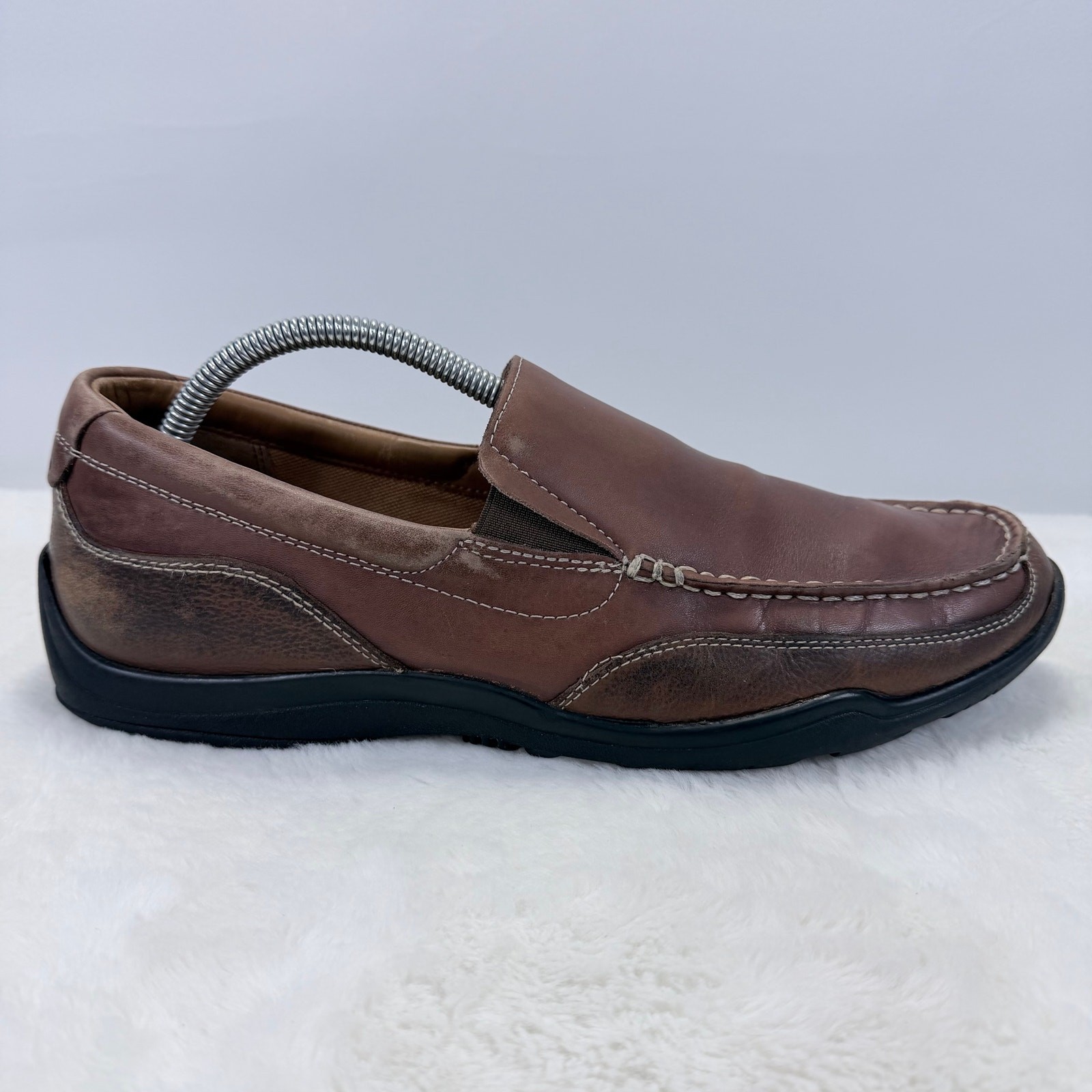 Cole Haan Tucker Venetian Brown Leather Driving Loafers Men’s Size 10.5