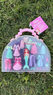 #ad RARE VINTAGE DISNEY PRINCESS MINI FASHION ACCESSORY SET w ARIEL 23 pcs. $55.00